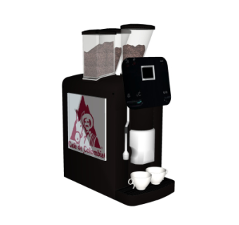 现代咖啡机su模型