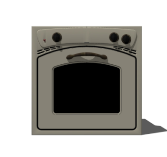 现代微波炉su模型