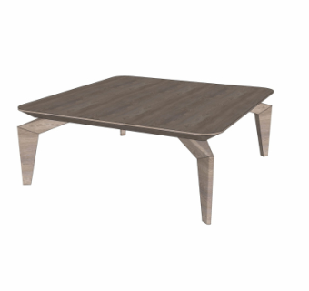 现代茶几su模型