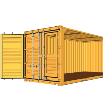 工业风集装箱su模型