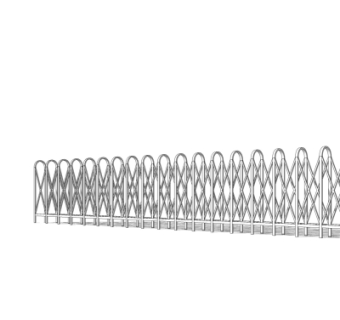 现代自动伸缩门su模型
