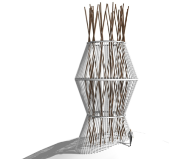 现代塔楼免费su模型