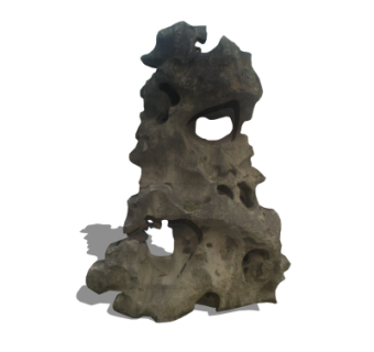 中式太湖石su模型