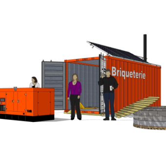 工业风集装箱su模型