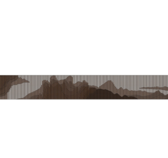 新中式景观墙su模型