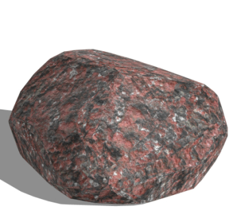 自然风石头su模型