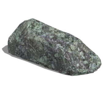 自然风石头su模型