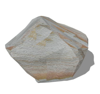 自然风石头su模型