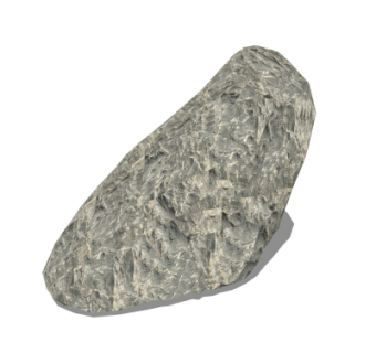 自然风石头su模型