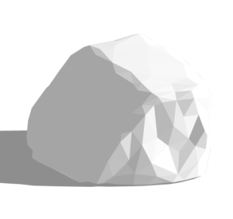 自然风石头su模型