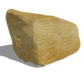 自然风石头su模型