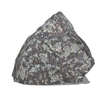 自然风石头su模型