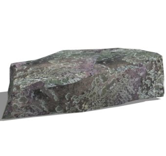 自然风石头su模型