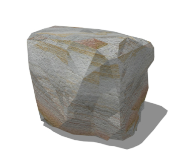 自然风石头su模型