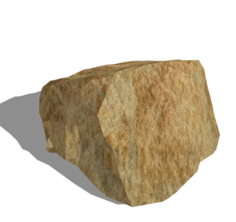 自然风石头su模型