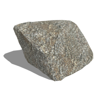 自然风石头su模型