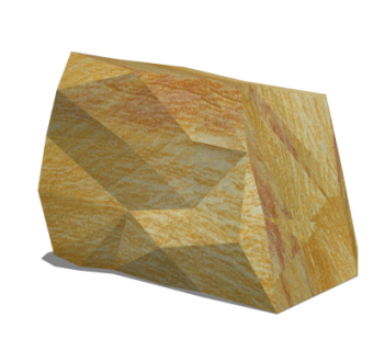 自然风石头su模型