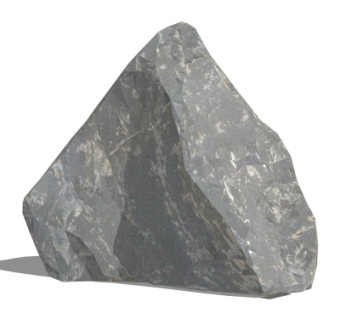 自然风石头su模型