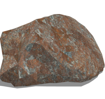 自然风石头su模型