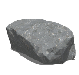 自然风石头su模型