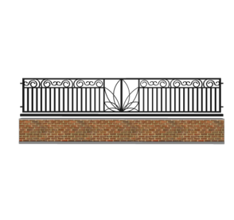 欧式铁艺护栏su模型