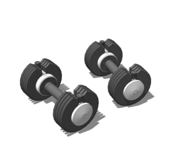 现代杠铃su模型