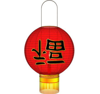 中式灯笼su模型