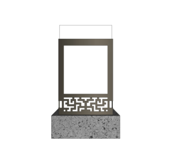 新中式景观灯su模型