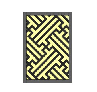 新中式落地灯su模型