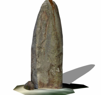 自然风景观石su模型