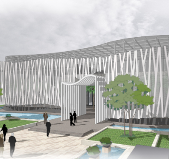 现代商业会所su模型