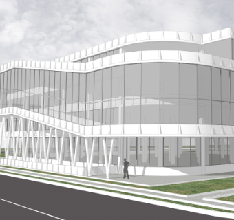 现代艺术馆su模型