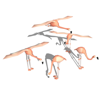 现代火烈鸟su模型