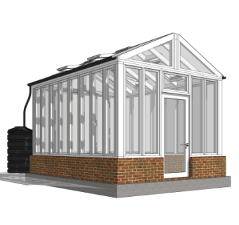 现代温室大棚免费su模型