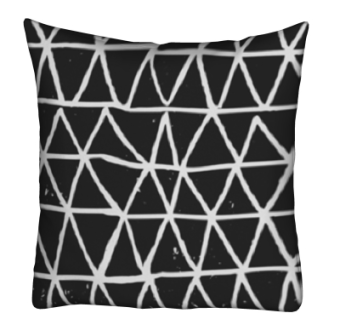 现代布艺抱枕su模型