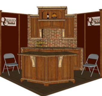 欧式橱柜su模型