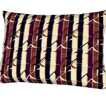 现代布艺抱枕su模型