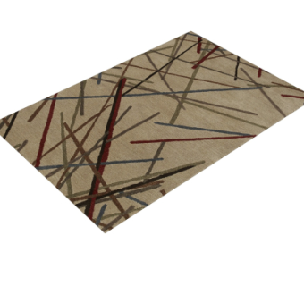 现代布艺地毯su模型