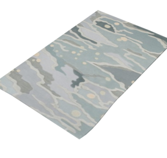 现代布艺地毯su模型