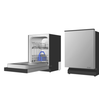 现代碗柜消毒柜su模型