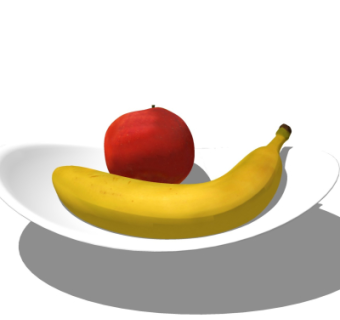 现代水果su模型