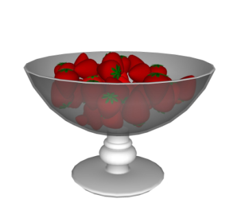 现代水果su模型