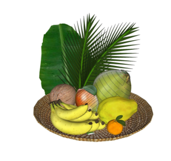 现代水果su模型