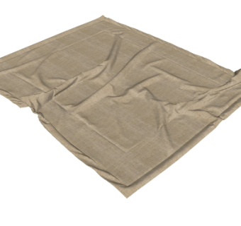 现代地毯su模型