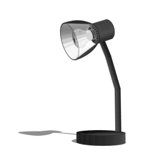 现代台灯su模型