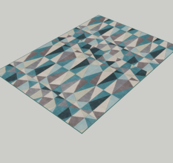 现代地毯su模型