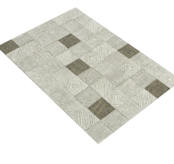 现代地毯su模型