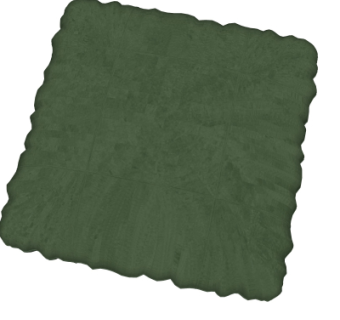 现代布艺抱枕su模型