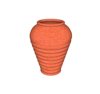 现代陶罐su模型