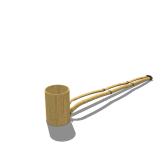 中式水瓢su模型